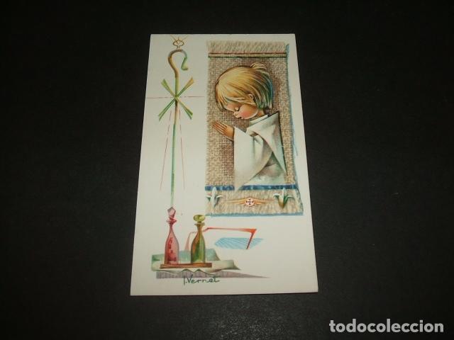 Postales: I VERNET ILUSTRADORA RECORDATORIO PRIMERA COMUNION - Foto 1