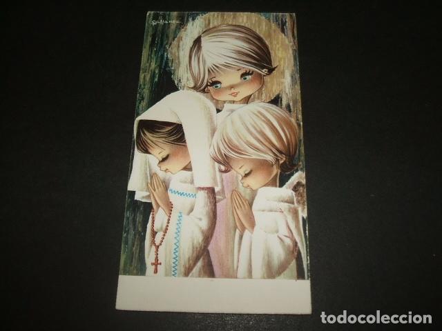 Postales: GALLARDA ILUSTRADOR RECORDATORIO PRIMERA COMUNION - Foto 1
