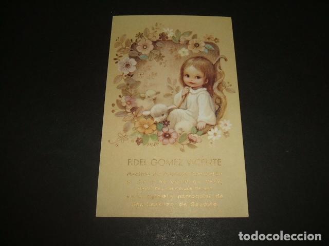 Postales: MARTA RIBAS ILUSTRADORA RECORDATORIO PRIMERA COMUNION - Foto 1