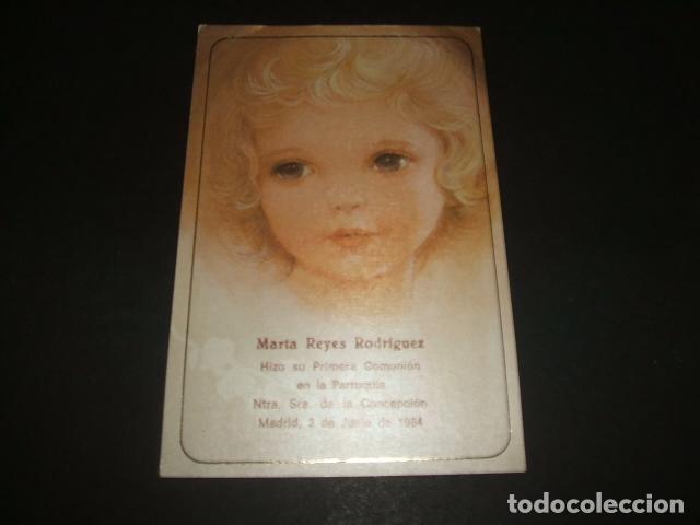 Postales: MARTA RIBAS ILUSTRADORA RECORDATORIO PRIMERA COMUNION - Foto 1