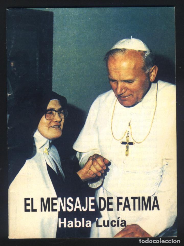 A 4312 Pequeno Librito El Mensaje De Fatima Comprar Postales Religiosas Y Recordatorios En Todocoleccion