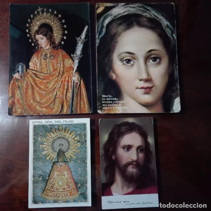 Postales: PRECIOSAS ESTAMPAS ENTRE ELLAS SANTA EULALIA Y LA VIRGEN DEL PILAR