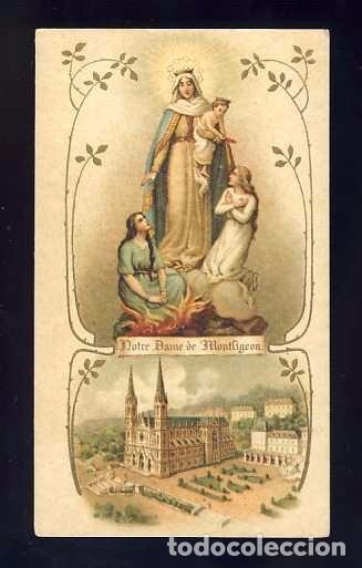 Cartes Postales: Estampa religiosa: Nuestra Se&ntilde;ora de Montligeon