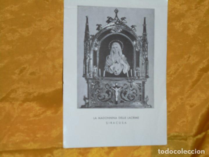 Cartes Postales: ESTAMPA  DE  LA  MADONNINA  DELLE  LACRIME.  SIRACUSA