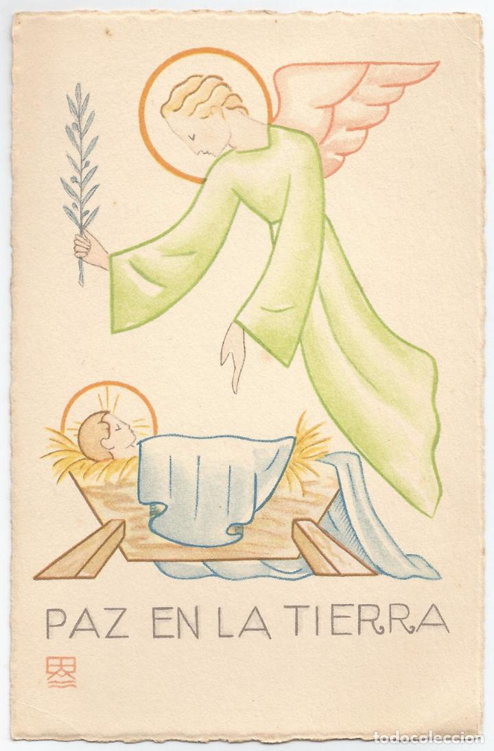 Postales: PAZ EN LA TIERRA - ARTE SACRO SERIE A - N&ordm; 2 - MONTSERRAT (9,5X15)
