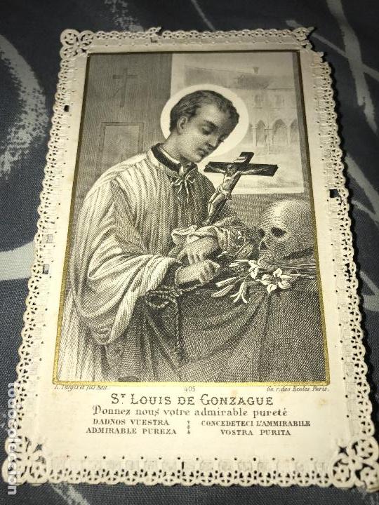 Cartes Postales: ANTIGUA ESTAMPITA CON PUNTILLA TROQUELADA SAN LUIS L TURGIS