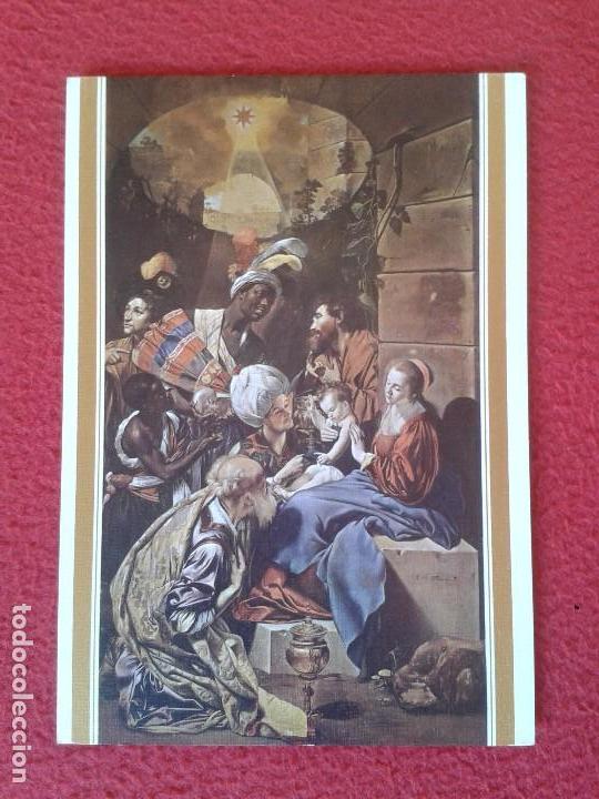 Postales: POSTAL POST CARD POSTCARD MAINO LA ADORACI&Oacute;N DE LOS MAGOS FISA ESCUDO DE ORO. MUSEO DEL PRADO 886