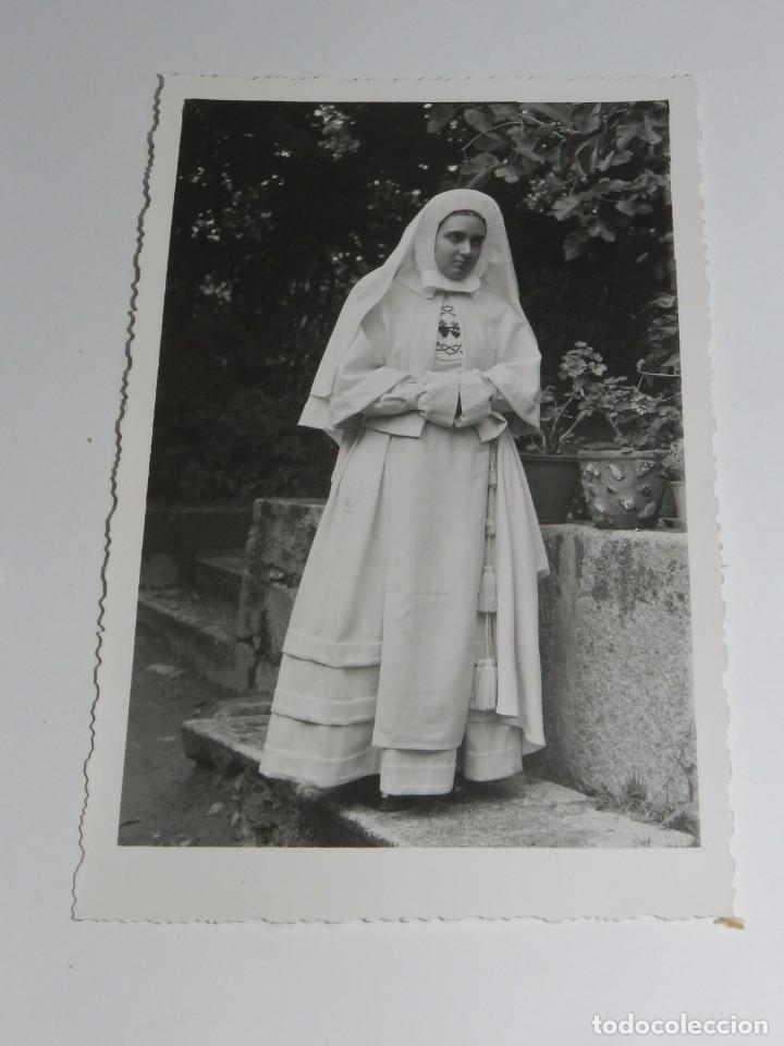 Postales: FOTO POSTAL DE MONJA RELIGIOSA DEL SAGRADO CORAZON DE JESUS, FOTO QUESADA, NO CIRCULADA.