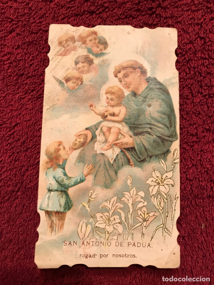 Postales: Estampa. SAN ANTONIO DE PADUA (h.1940?)
