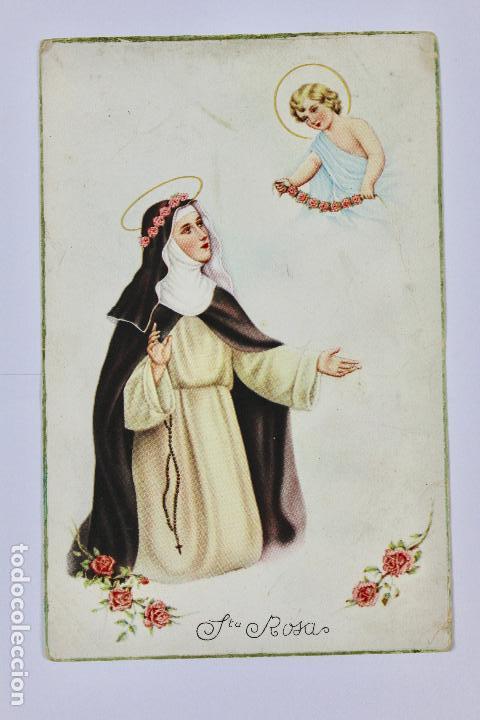 Postales: P- 6653. POSTAL SANTA ROSA. - Foto 1