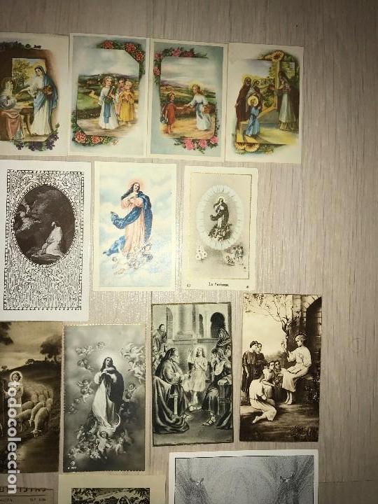 Postales: LOTE MUY VARIADO DE MATERIAL RELIGIOSO - Foto 4