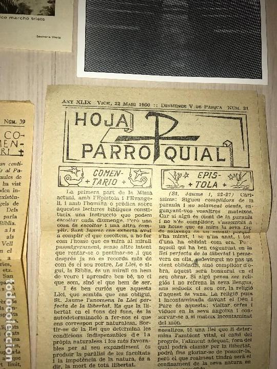 Postales: LOTE MUY VARIADO DE MATERIAL RELIGIOSO - Foto 8