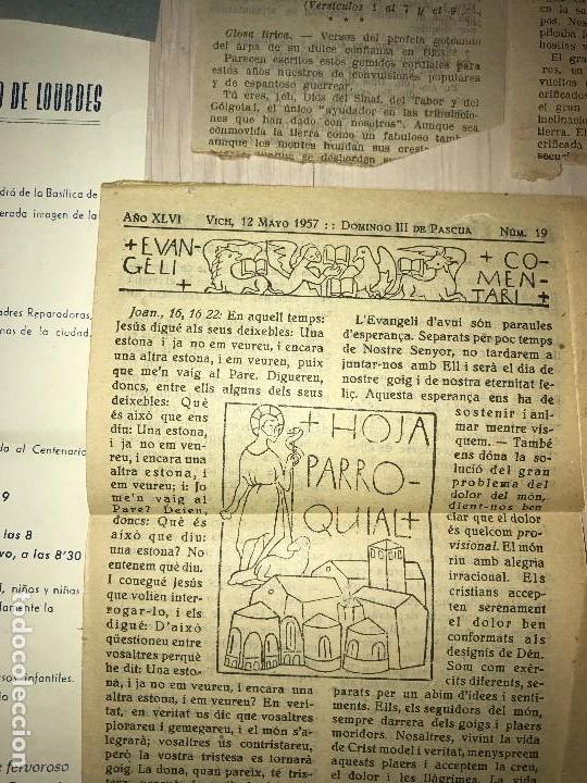 Postales: LOTE MUY VARIADO DE MATERIAL RELIGIOSO - Foto 10