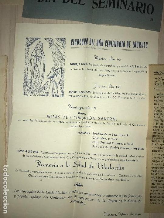 Postales: LOTE MUY VARIADO DE MATERIAL RELIGIOSO - Foto 11