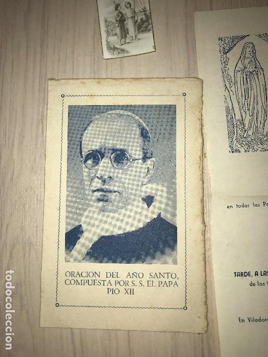 Postales: LOTE MUY VARIADO DE MATERIAL RELIGIOSO - Foto 12