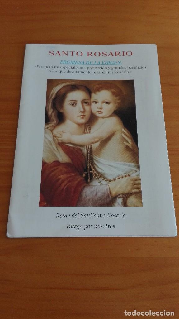 Postales: Triptico para rezar el Rosario - Foto 1