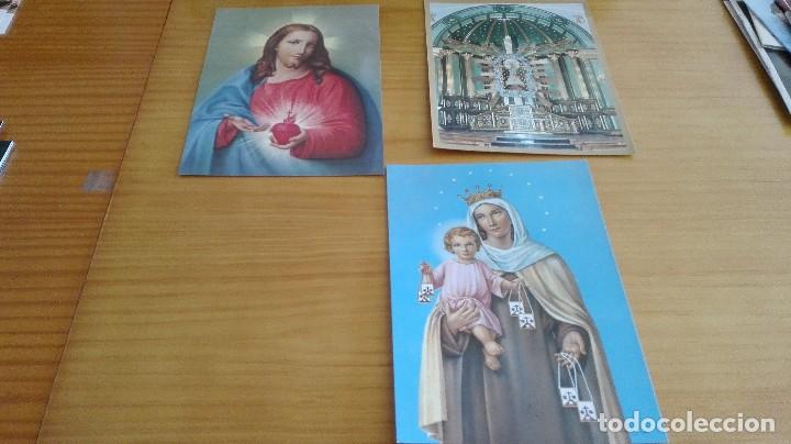 Postales: lote Estampas religiosas - Foto 1