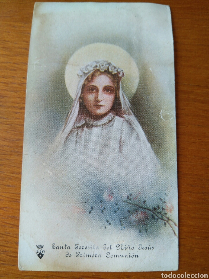 Postales: ESTAMPA A&Ntilde;OS 20. SANTA TERESITA DEL NI&Ntilde;O JESUS DE PRIMERA COMUNION
