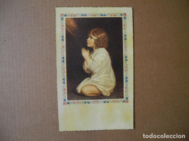 Postales: Recordatorio primera comuni&oacute;n 1960 - Foto 1