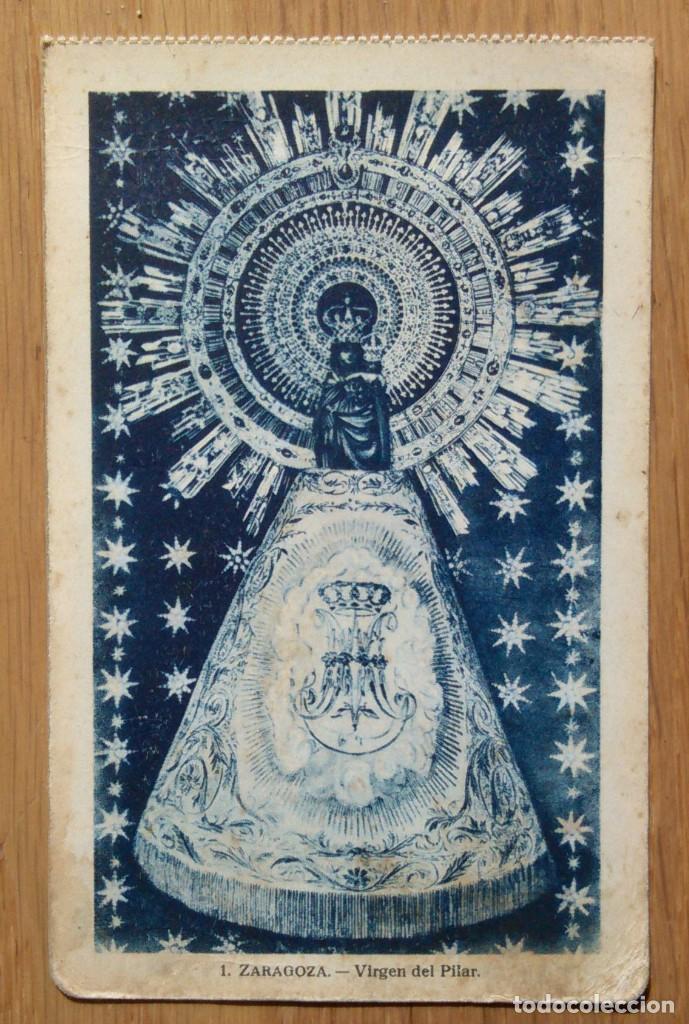 Postales: VIRGEN DEL PILAR - ZARAGOZA - Foto 1
