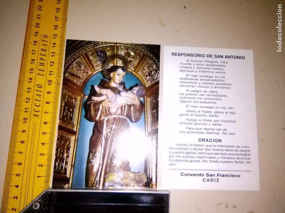 Postales: responsario san antonio oracion convento de san francisco cadiz ni&ntilde;o jesus semana santa - milagros