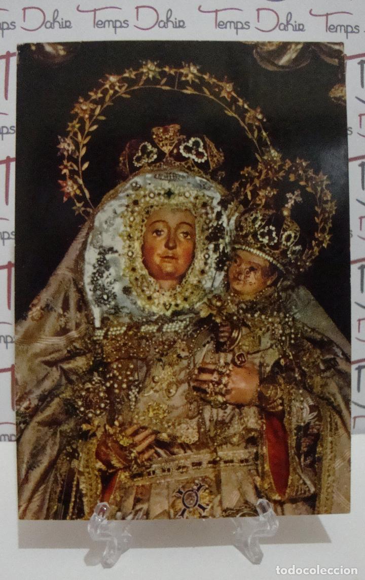 Postais: POSTAL TEROR GRAN CANARIA IMAGEN NUESTRA SE&Ntilde;ORA LA VIRGEN DEL PINO ESCRITA CON SELLO