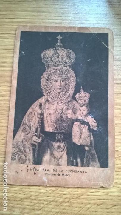 Postales: Postal de la virgen de Murcia - Foto 1