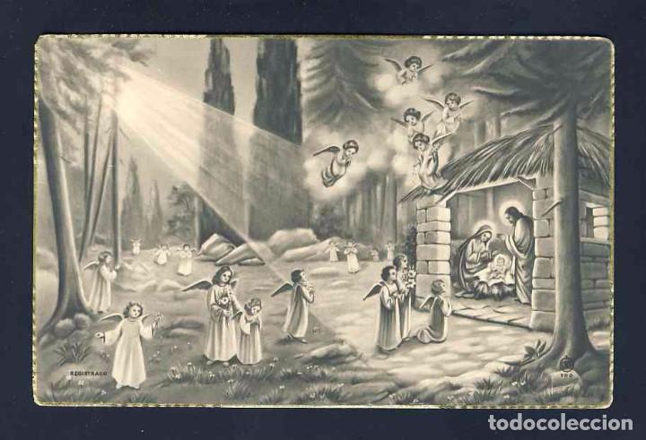 Postales: Postal religiosa: Natividad - Foto 1