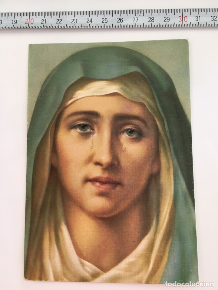 Postales: Postal. VIRGEN DE LOS DOLORES. MISLATA (VALENCIA). CLAVAR&Iacute;A 1992.