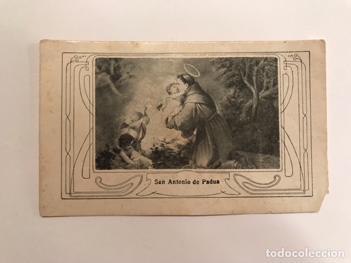 Postales: SAN ANTONIO DE PADUA. Estsmpa Religiosa (h.1940?)