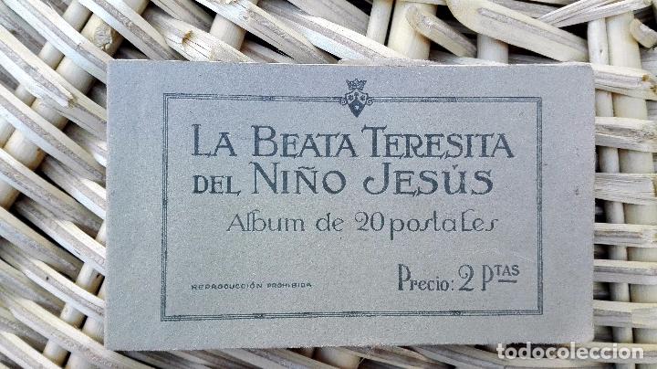 Postales: LA BEATA TERESITA DEL NI&Ntilde;O DE JESUS. ALBUM DE 20 POSTALES.