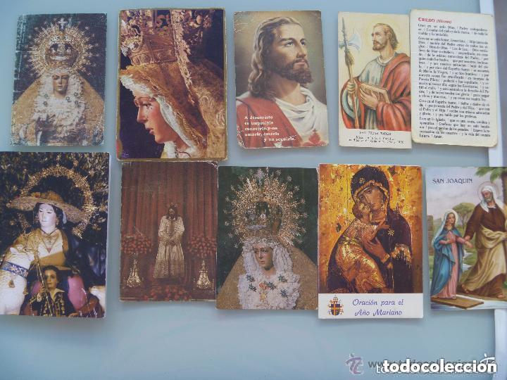Postales: LOTE DE 10 ESTAMPAS RELIGIOSAS - Foto 1