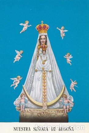 Postkarten: POSTAL - ESTAMPA N&ordm; 1 - VIRGEN NUESTRA SE&Ntilde;ORA DE BEGO&Ntilde;A - ED C Y Z - NUEVA
