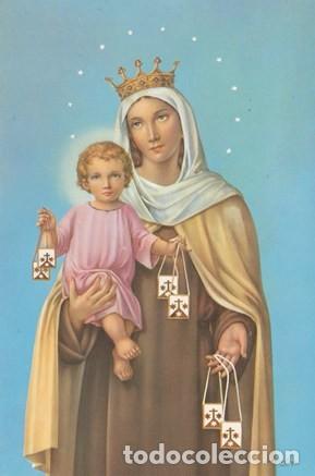 Postkarten: POSTAL - ESTAMPA N&ordm; 6224 /31 - NUESTRA SE&Ntilde;ORA DEL CARMEN - ED. C Y Z - A&Ntilde;O 1959 - NUEVA