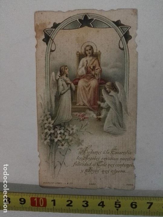 Postales: Recordatorio religioso de 1908 - Foto 1