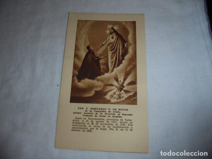Cartoline: P.BERNARDO F.DE HOYOS DE LA COMPA&Ntilde;IA DE JESUS PRIMER APOSTOL DE LA DEVOCION AL SAGRADO CORAZON DE JE