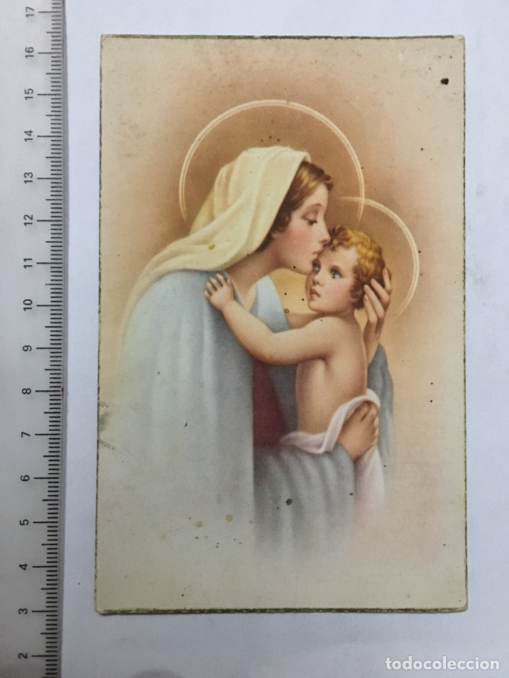 Postales: TARJETA POSTAL. VIRGEN CON NI&Ntilde;O JES&Uacute;S. H. 1950?