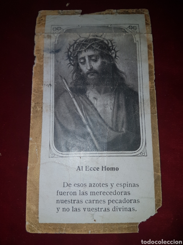 Postales: Estampa Ecce homo - Foto 1