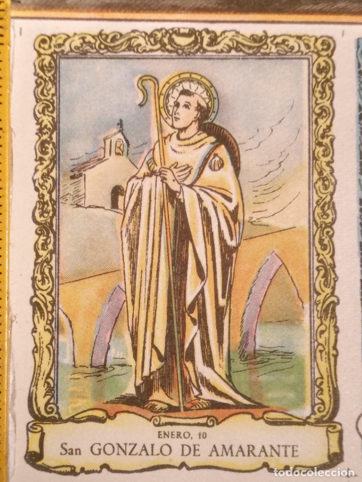 Postkarten: santoral del dia - santo - estampa o cromo religiosa - san gonzalo de amarante
