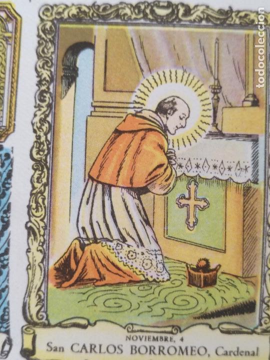 Postcards: santoral del dia - santo - estampa o cromo religiosa - SAN CARLOS BORROMEO