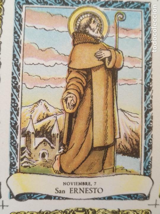 Postkarten: santoral del dia - santo - estampa o cromo religiosa - SAN ernesto