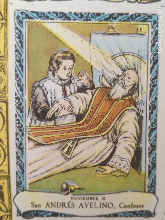 Postkarten: santoral del dia - santo - estampa o cromo religiosa - SAN andres avelino