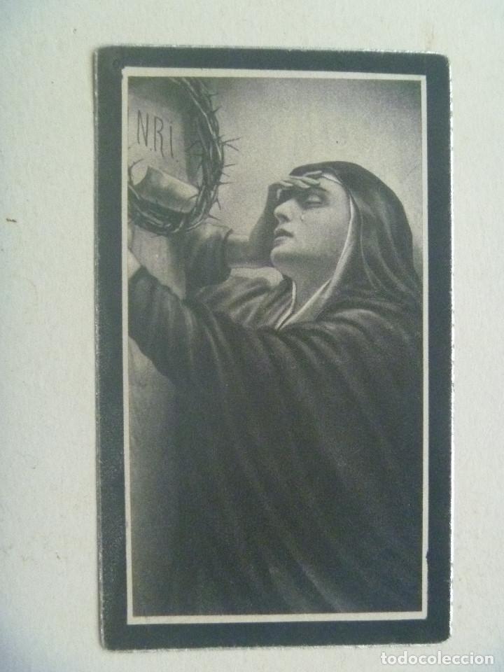 Postais: RECORDATORIO DE SE&Ntilde;OR DEL COMERCIO FALLECIDO EN 1942, MADRID