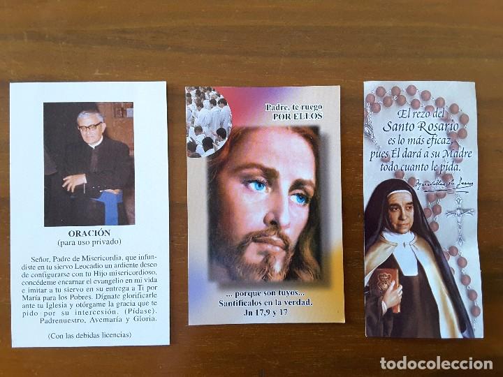 Postales: LOTE RECORDATORIOS RELIGIOSOS - Foto 1