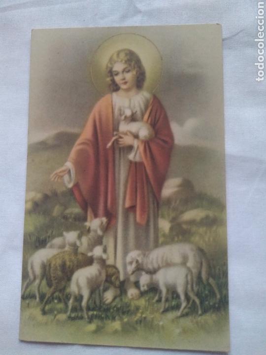 Postales: TARJETA POSTAL SIN CIRCULAR A&Ntilde;OS 40/ EDICIONES NB N&Uacute;MERO 1128 /NI&Ntilde;O JES&Uacute;S BUEN PASTOR