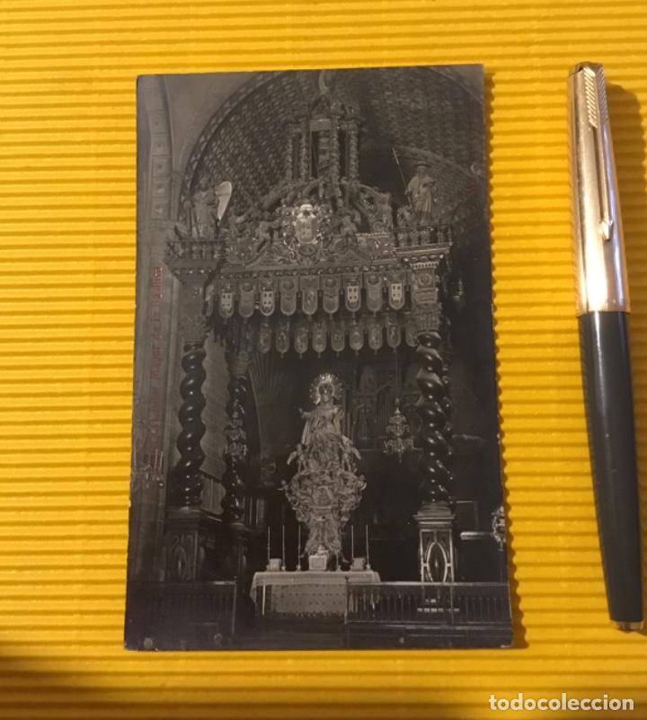 Postales: Antigua postal altar mayor de la bas&iacute;lica de Daroca - Foto 1