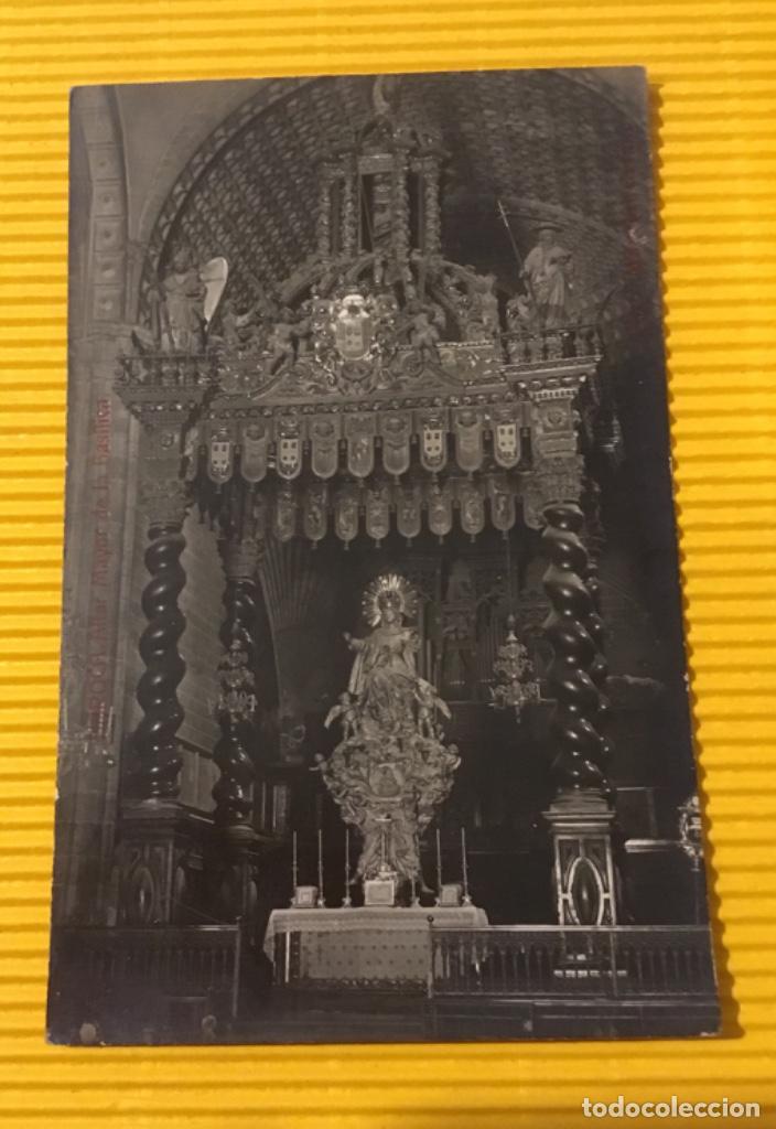 Postales: Antigua postal altar mayor de la bas&iacute;lica de Daroca - Foto 2