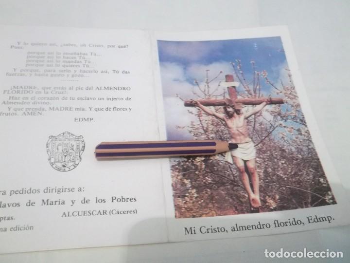 recordatorio mi cristo , almendro florido - alc - Buy Religious Postcards  and In Memoriam Cards at todocoleccion - 150096186