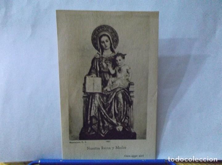 Postais: ESTAMPA DE NUESTRA REINA Y MADRE - 1953.