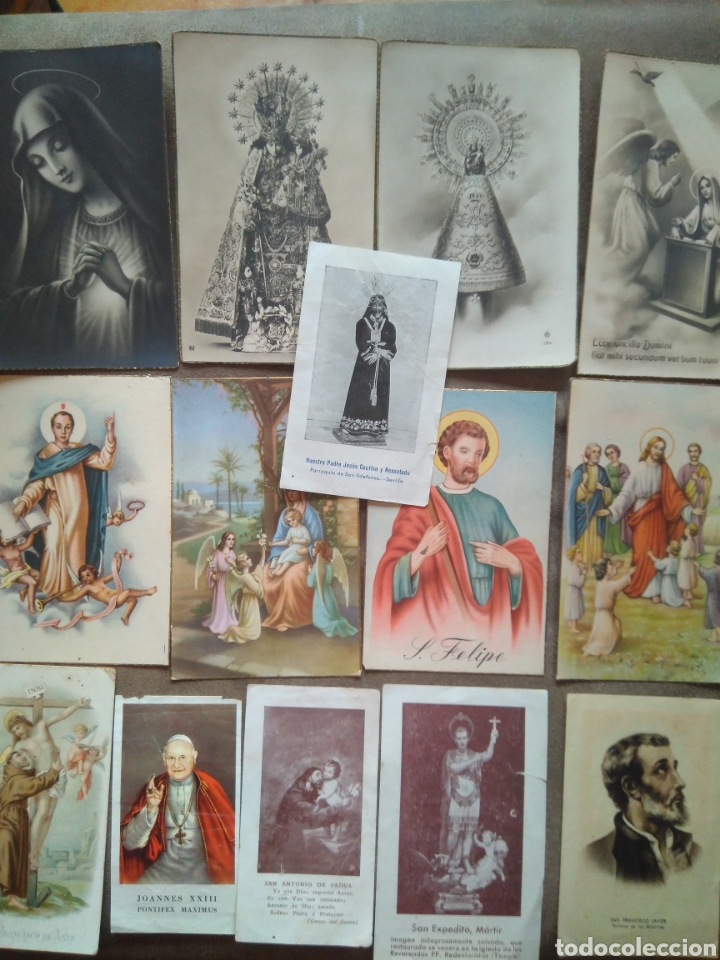 Postales: OFERTA!! Lote TARJETA POSTAL Y ESTAMPAS RELIGIOSAS. VER DESCRIPCCION